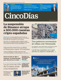 Portada Cinco Días 2026-06-26