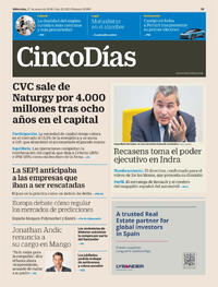 Portada Cinco Días 2026-05-27