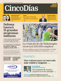 Portada Cinco Días 2026-06-27
