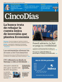 Portada Cinco Días 2026-01-29