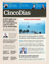 Portada Cinco Días 2026-04-29