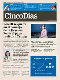 Portada Cinco Días 2026-04-30