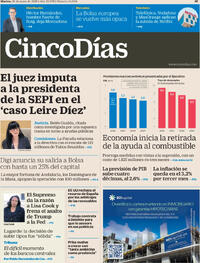 Portada Cinco Días 2026-06-30