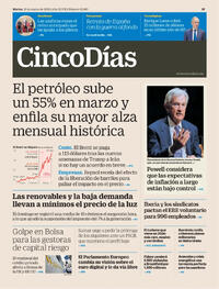 Portada Cinco Días 2026-03-31