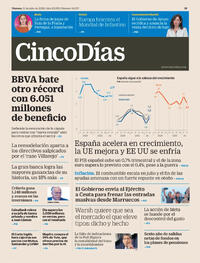 Portada Cinco Días 2026-07-31