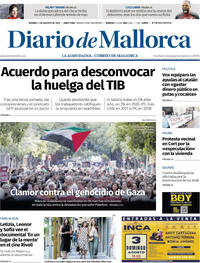 Portada Diario de Mallorca 2025-08-01