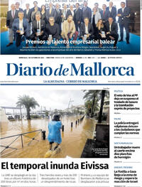 Portada Diario de Mallorca 2025-10-01