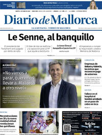 Portada periódico Diario de Mallorca