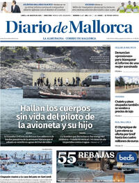 Portada Diario de Mallorca 2025-08-04