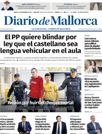 Portada Diario de Mallorca 2025-11-04