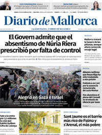Portada Diario de Mallorca 2025-10-10