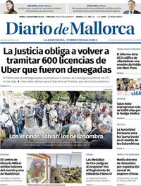 Portada Diario de Mallorca 2025-12-12