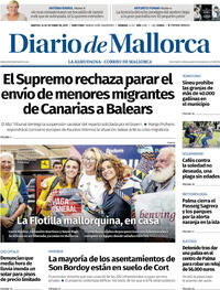 Portada Diario de Mallorca 2025-10-14