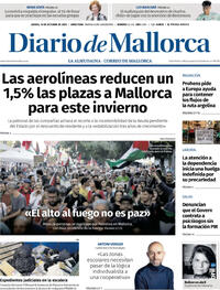 Portada Diario de Mallorca 2025-10-16