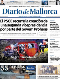 Portada Diario de Mallorca 2025-07-17