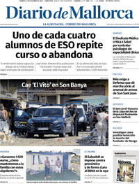 Portada Diario de Mallorca 2025-10-17