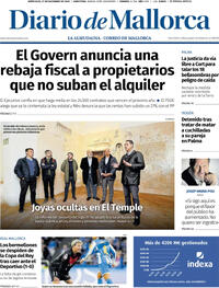 Portada Diario de Mallorca 2025-12-17