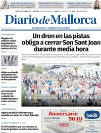 Portada Diario de Mallorca 2025-10-20