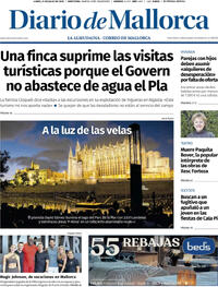 Portada Diario de Mallorca 2025-07-21