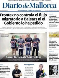 Portada Diario de Mallorca 2025-10-23