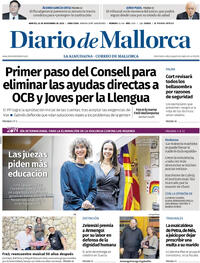 Portada Diario de Mallorca 2025-11-25
