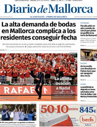 Portada Diario de Mallorca 2025-05-26