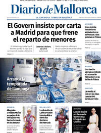 Portada Diario de Mallorca 2025-08-26