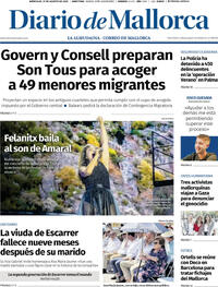 Portada Diario de Mallorca 2025-08-27
