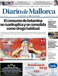 Portada Diario de Mallorca 2025-10-27
