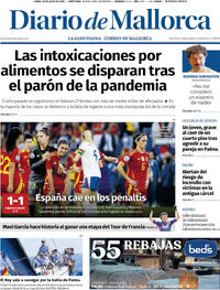 Portada Diario de Mallorca 2025-07-28