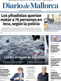 Portada Diario de Mallorca 2025-10-28