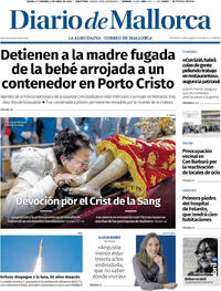 Portada Diario de Mallorca 2026-04-02