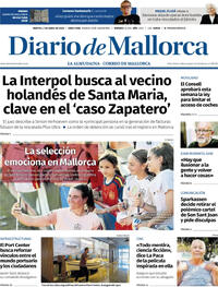 Portada Diario de Mallorca 2026-06-02