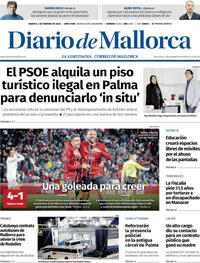 Portada Diario de Mallorca 2026-02-03
