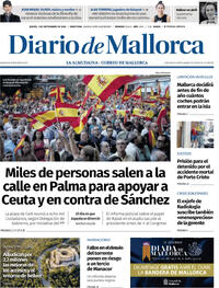 Portada Diario de Mallorca 2026-09-03