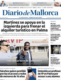 Portada Diario de Mallorca 2026-02-04