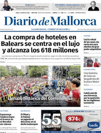 Portada Diario de Mallorca 2026-05-04