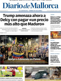 Portada Diario de Mallorca 2026-01-05