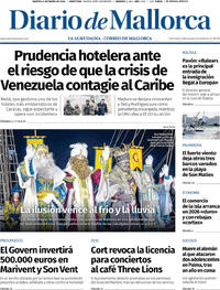 Portada Diario de Mallorca 2026-01-06