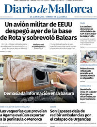 Portada Diario de Mallorca 2026-03-06