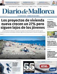 Portada Diario de Mallorca 2026-04-06