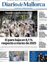 Portada Diario de Mallorca 2026-04-07