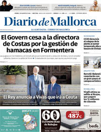 Portada Diario de Mallorca 2026-08-07
