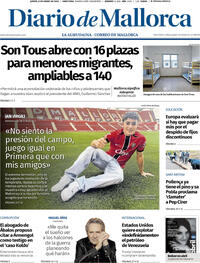 Portada Diario de Mallorca 2026-01-08