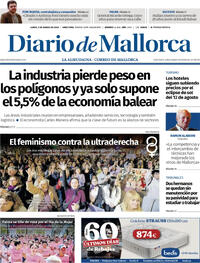 Portada Diario de Mallorca 2026-03-09