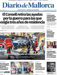 Portada Diario de Mallorca 2026-04-09