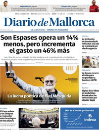 Portada Diario de Mallorca 2026-06-09