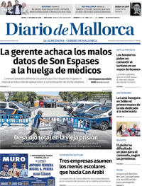 Portada Diario de Mallorca 2026-06-11