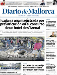Portada Diario de Mallorca 2026-02-12