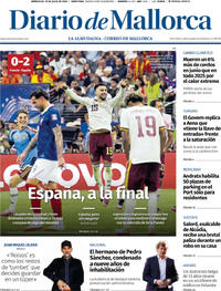 Portada Diario de Mallorca 2026-07-15